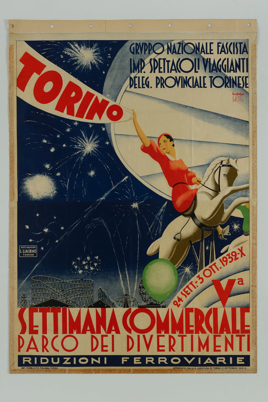 Torino V Settimana commerciale Parco dei divertimenti